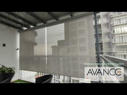 Ara damansara outdoor motorized blinds