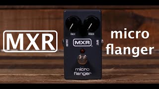 Video thumbnail for MXR Micro Flanger // Demo Test by Julian Doe