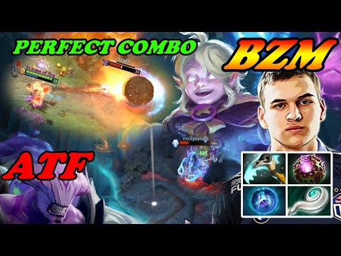 Bzm Grand Master Invoker perfect combo vs ATF carry Faceless Void | Giveaway | Dota 2 Pro Play
