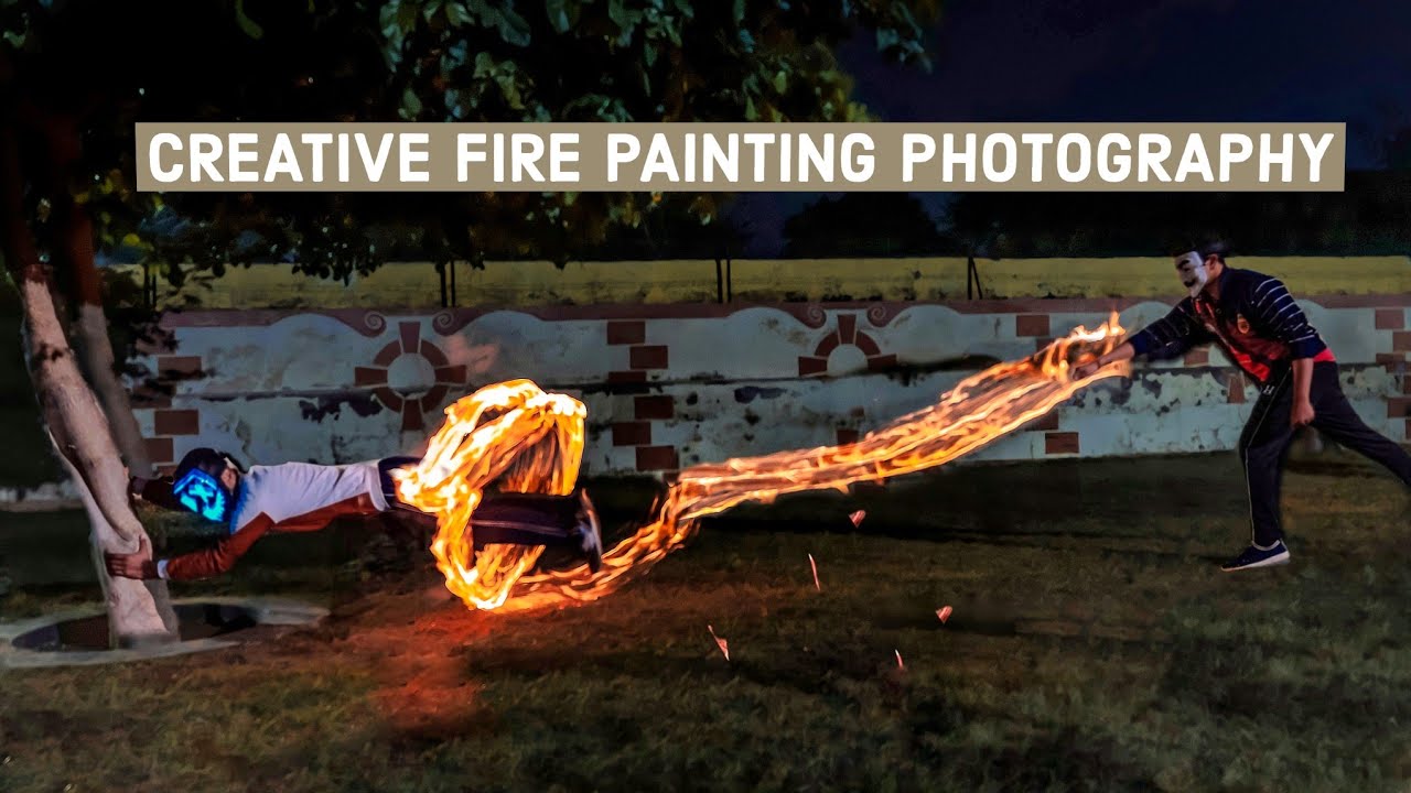 creative fire painting photography 🔥 #shorts