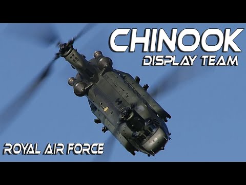 4K UHD Chinook Royal Air Force Full Display