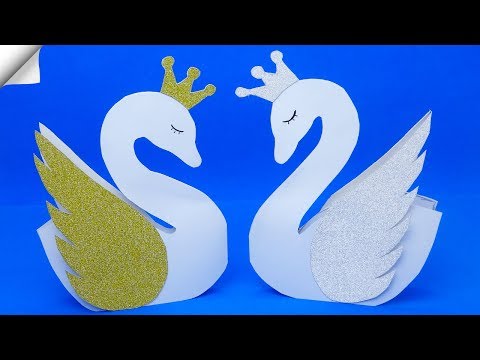 DIY paper crafts Paper swan