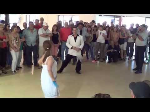 Maria Jose Palermo y El Puchu  Zamba "La Siete de Abril" Estancia El Tropezón ((08-11-14)