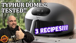 Typhur Dome 2 Review: Real Test With Chicken Wings, Pork Tenderloin & Frozen Pizza