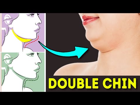 Get Rid of DOUBLE CHIN + Jawline SKIN TIGHTENING | 7 Day Challenge