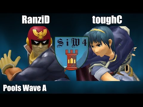 SiW4 - RanziD (Cpt.Falcon) Vs. toughC (Marth) - Pools - Melee Singles