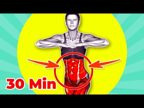 ➜ 30-Min Standing Exercises to Shape Your Waist into an Hourglass!