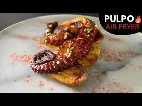 OCTOPUS WITH POTATOES IN AIR FRYER
