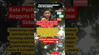 Download lagu Kata Pasha soal Diam Kala Anggota Dewan Joget Usai Sidang Tahunan #news #info #short #shorts mp3