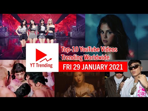 2021-01-29 Top-10 YouTube Trending Videos Worldwide | YT Trending