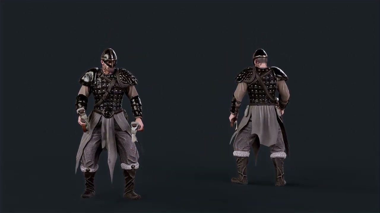 Викинг Р2 3D Модель