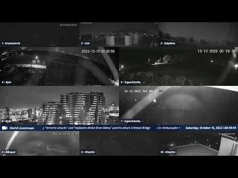 Big flash at Zaporizhzhia - cams 5 & 7 - 10/14/2022