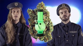 REAL COPS STEAL &amp; SMOKE WEED - TAKE IT TOO FAR