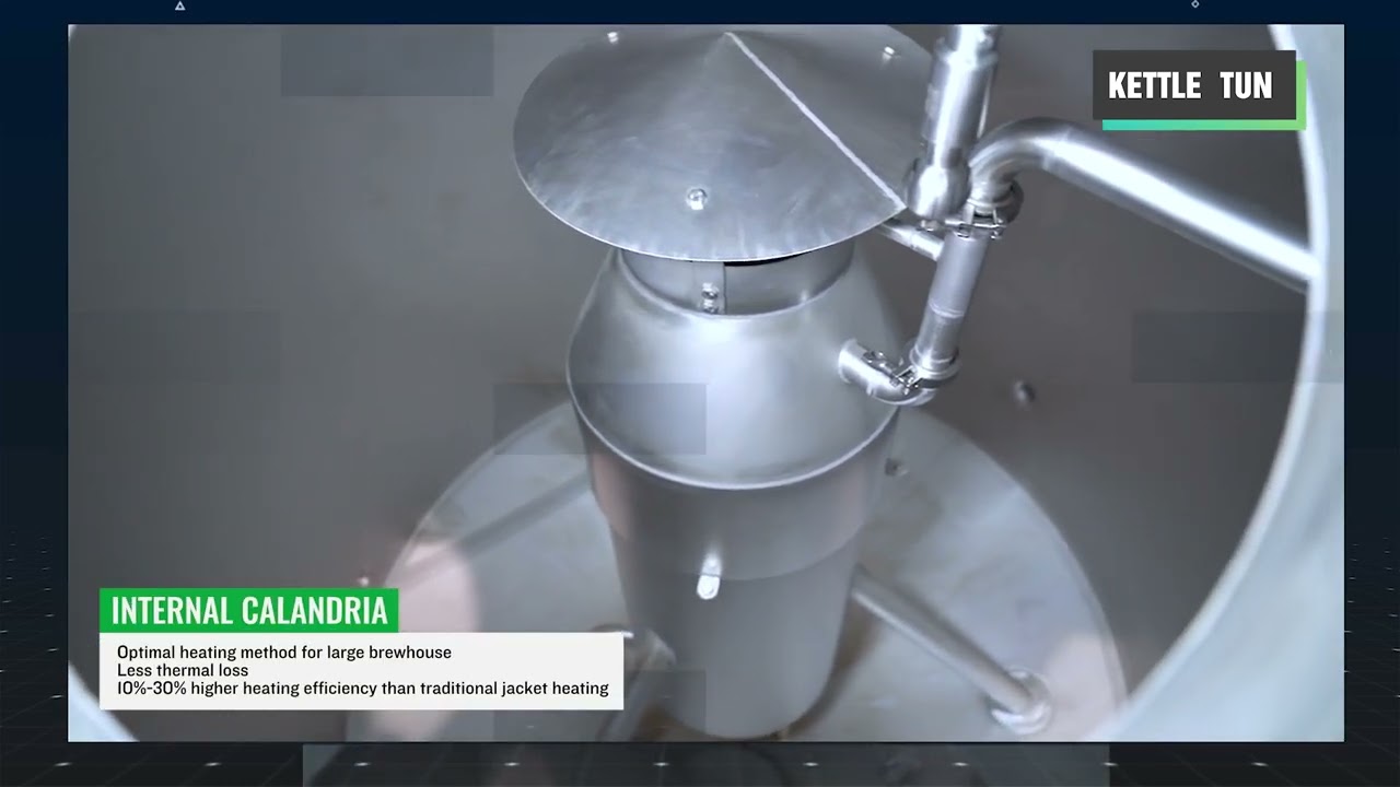 Details of Tiantai 2000L brewing system