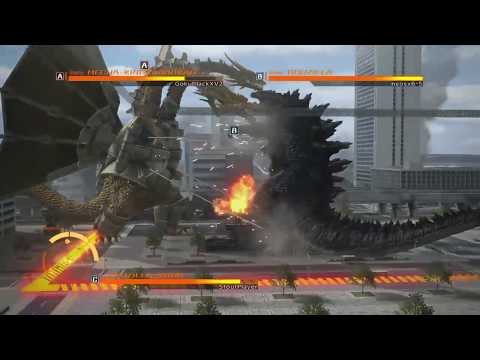 GODZILLA PS4 : Godzilla 2014 vs Godzilla vs Mecha King Ghidorah