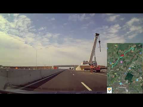 TM| Drum de legătură DN 69 - Autostrada A1, filmat complet de jos 28.09.2025