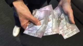 Jamie Raven performs a trick for Ents24