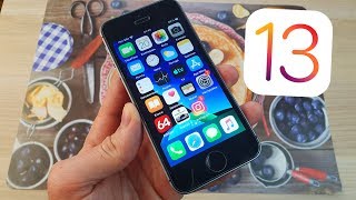 IPHONE SE НА IOS 13 МЕНЯ УДИВИЛ - БЫСТРЕЕ ОБНОВЛЯЙСЯ!