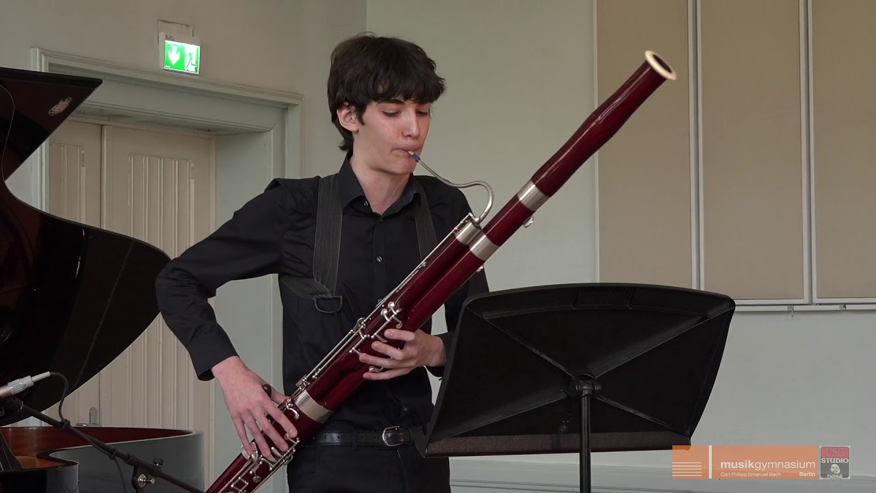 A. Tansman: Sonatine für Fagott und Klavier / Fagott: Emanuel Sint, Klavier: Elisaveta Blumina