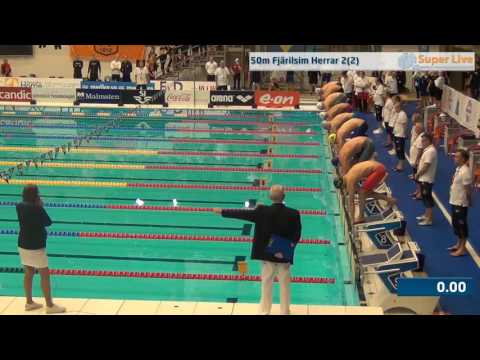 5 50m Fjärilsim Herrar Heat 2 18 10 11