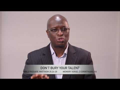Open Heavens Reflections 05 December 2016 - Don't Bury Your Talent