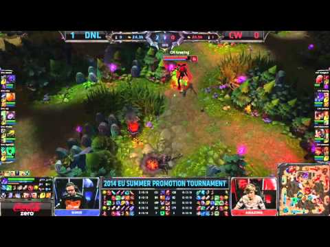 CW vs DNL - 2014 EU LCS Summer Promo G2