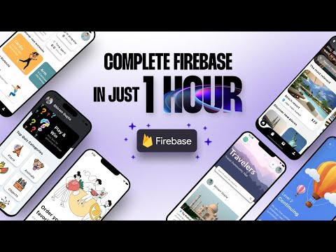🚀 Flutter Firebase CRUD Tutorial | Complete Firebase in 1 Hour 2025