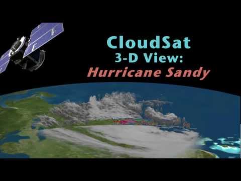 Uraganul Sandy, vazut din spatiu. NASA monitorizeaza dezastrul