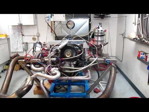 69 Porsche 912 Type-4 Turbo Engine Power Pull...244hp at 0.8bar