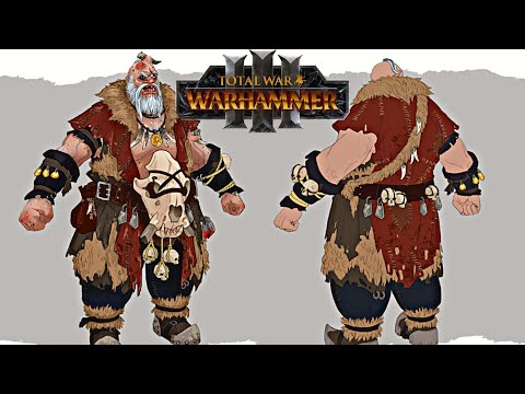HUNTER - ogre kingdoms total war new unit origin story + lore
