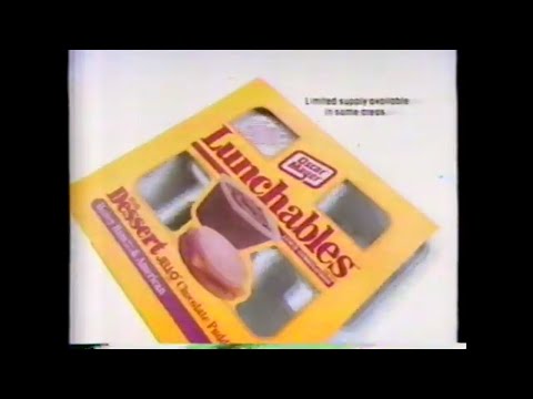 1991 Oscar Mayer Lunchables Commercial