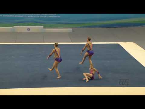 Great Britain GBR2   2016 Acrobatic Worlds, Putian City CHN Dynamic Women's Group