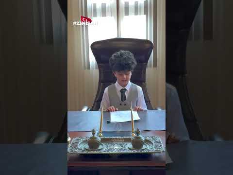 TEMSİLİ BAŞKAN MİNİK YUSUF ALİ ERGÜN BAŞKANLIK KOLTUĞUNDA