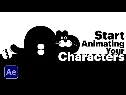 Character Animation Tutorial in After Effects No Third Party Plugin