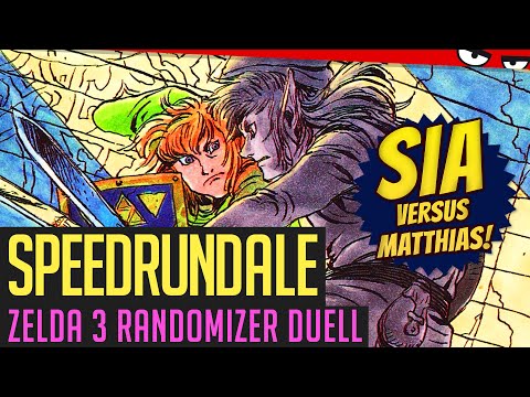 Das große Zelda 3 Speedrun-Rando-Duell Sia vs. Matthias! | Speedrundale