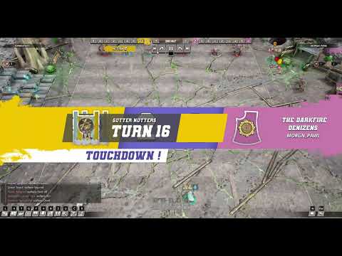 Skaven one turn touchdown  Blood Bowl 3