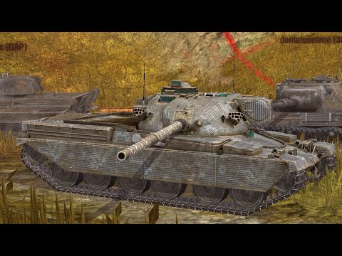 WoT Blitz # Chieftain Mk.6 ACED Feat darky_222[MFG]