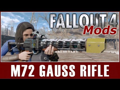Steam Community Video Fallout 4 Mods M72 Gauss Rifle