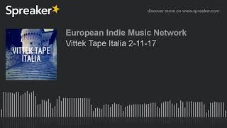 Vittek Tape Italia 2-11-17