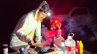 Overnight Camping With A LADY Friend + Catch And Cook !!