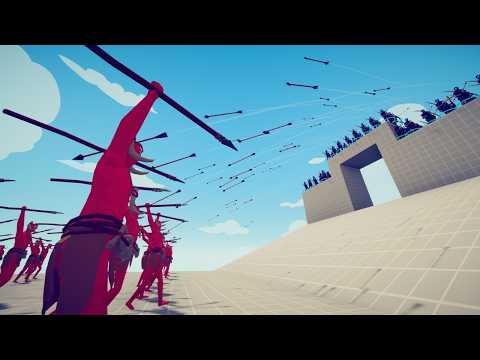 50x ELITE ARCHERS FORT vs 100x EVERY TRIBAL ARMY - TABS | Totally Accurate Battle Simulator