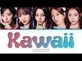 LE SSERAFIM Kawaii Prod Gen Hoshino Lyrics Color Coded Lyrics