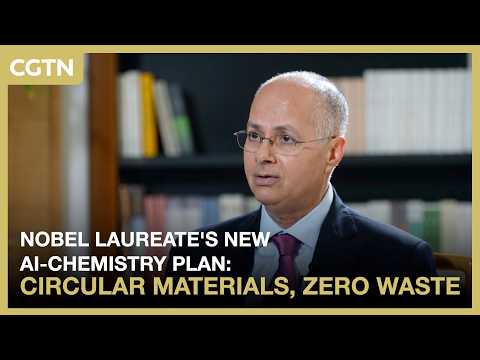 Nobel laureate's new AI-chemistry plan: Circular materials, zero waste