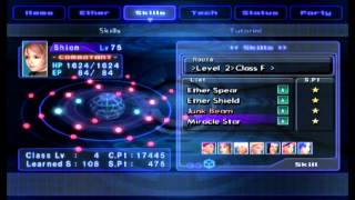 Let's Play Xenosaga II Bonus Part 28 - Skill Review, Part 1