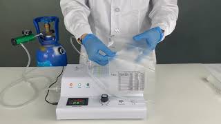 Medical Grade O3 Double Quartz Walls Ozone Therapy Machine with VC Meter, Ozone Destructor, vaccum