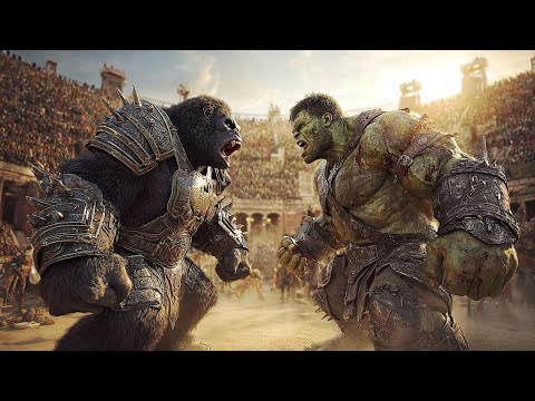 Ape vs hulk: Epic Arena Gladiator Fight 