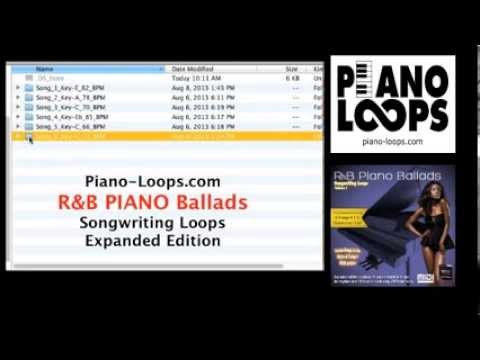 Free Download R&B Piano Ballads Songwriting Loops Vol.1 Expanded Edition MiDi EZKeys