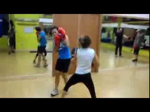 lezione boxe alla gym4fit