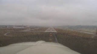preview picture of video 'Takeoffs & Landings under instrument conditions (starting at Spirit airport)'