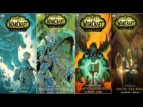 Demon Hunters, Demon Invasions, and Legion Comic Books - World of Warcraft Legion